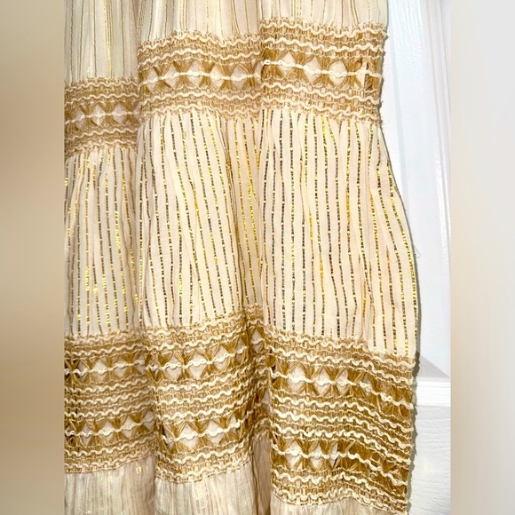 Bohemian Cotton Maxi Dress NWT - Picture 6 of 10